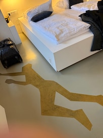 “Tatort”-series theme based room