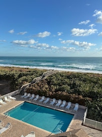 View from the balcony!