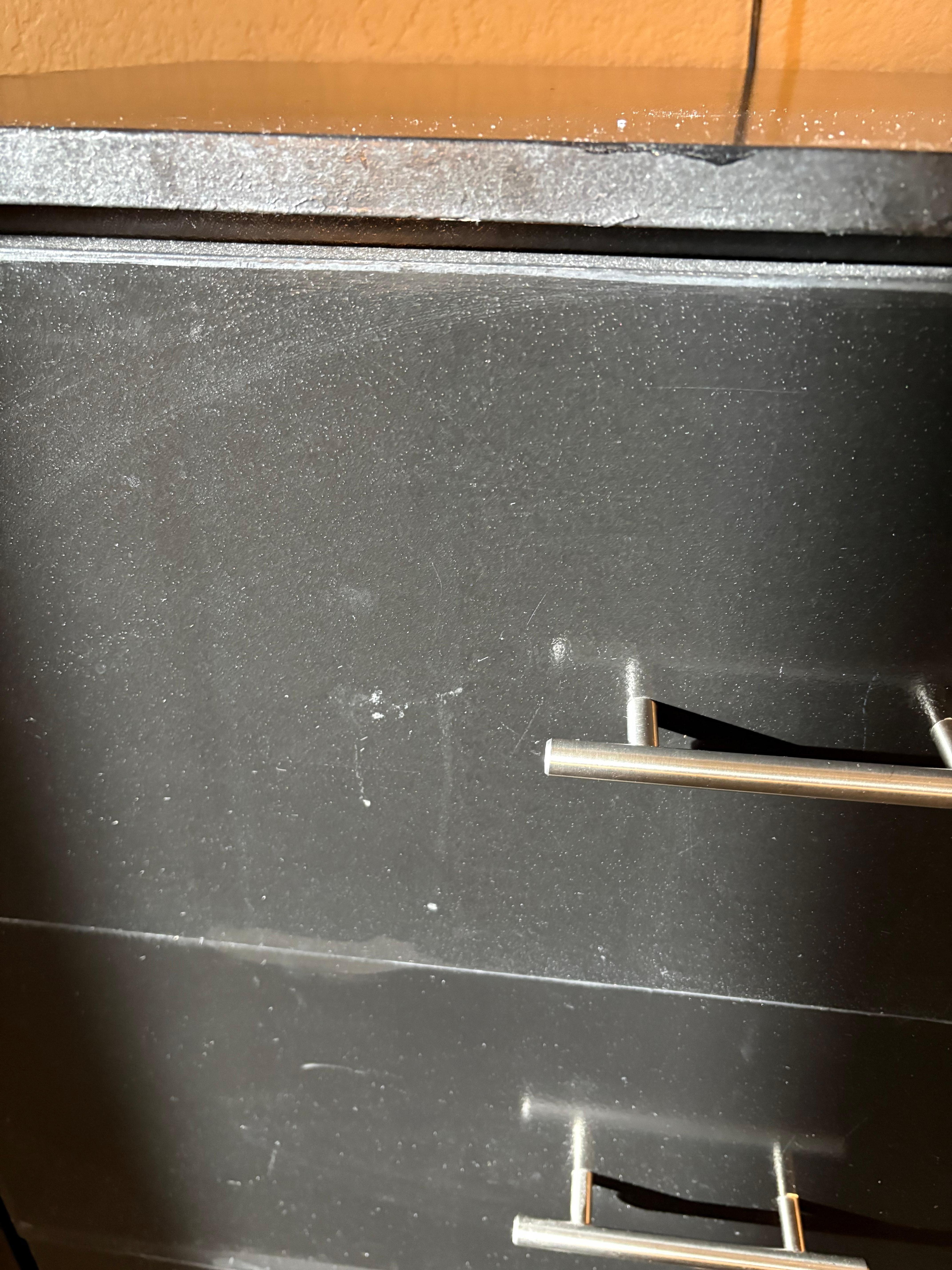 Dirty dresser 1st room