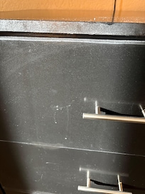 Dirty dresser 1st room