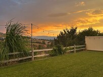 Back yard view.