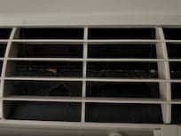 Dirt / bugs in broken air conditioner