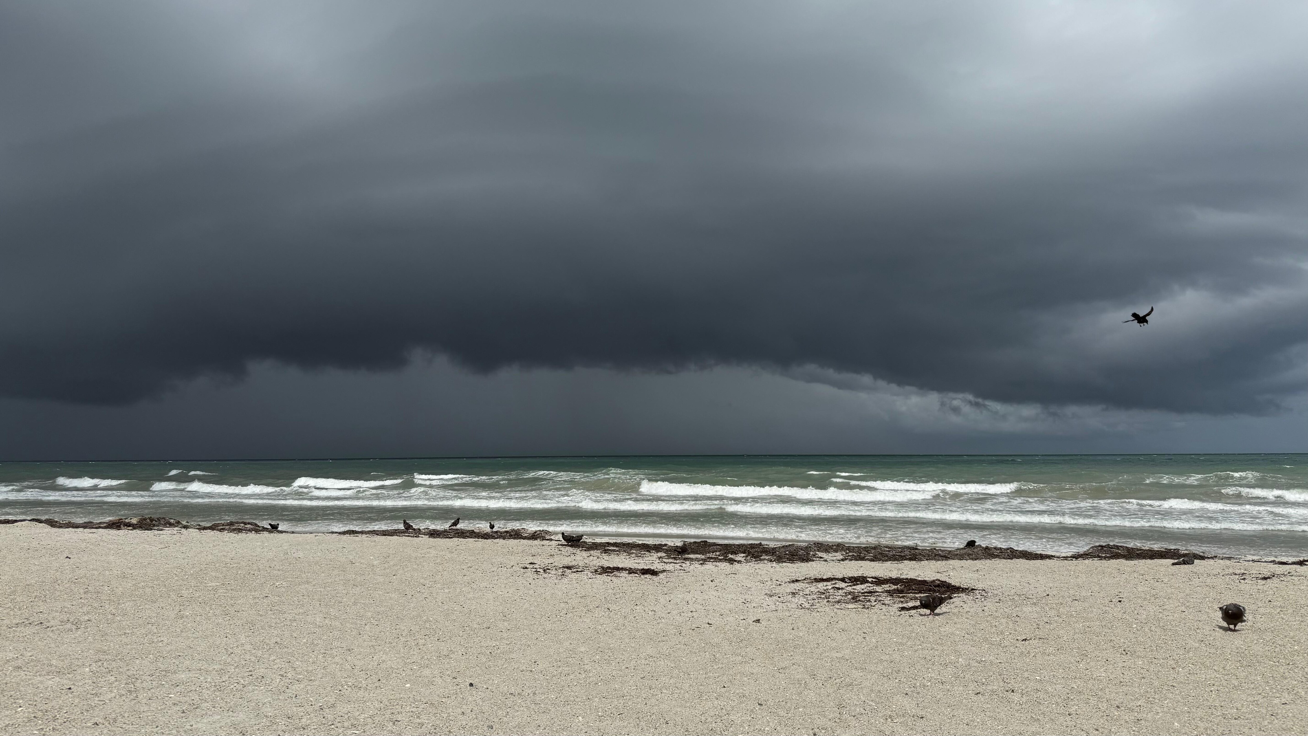Rain coming soon.