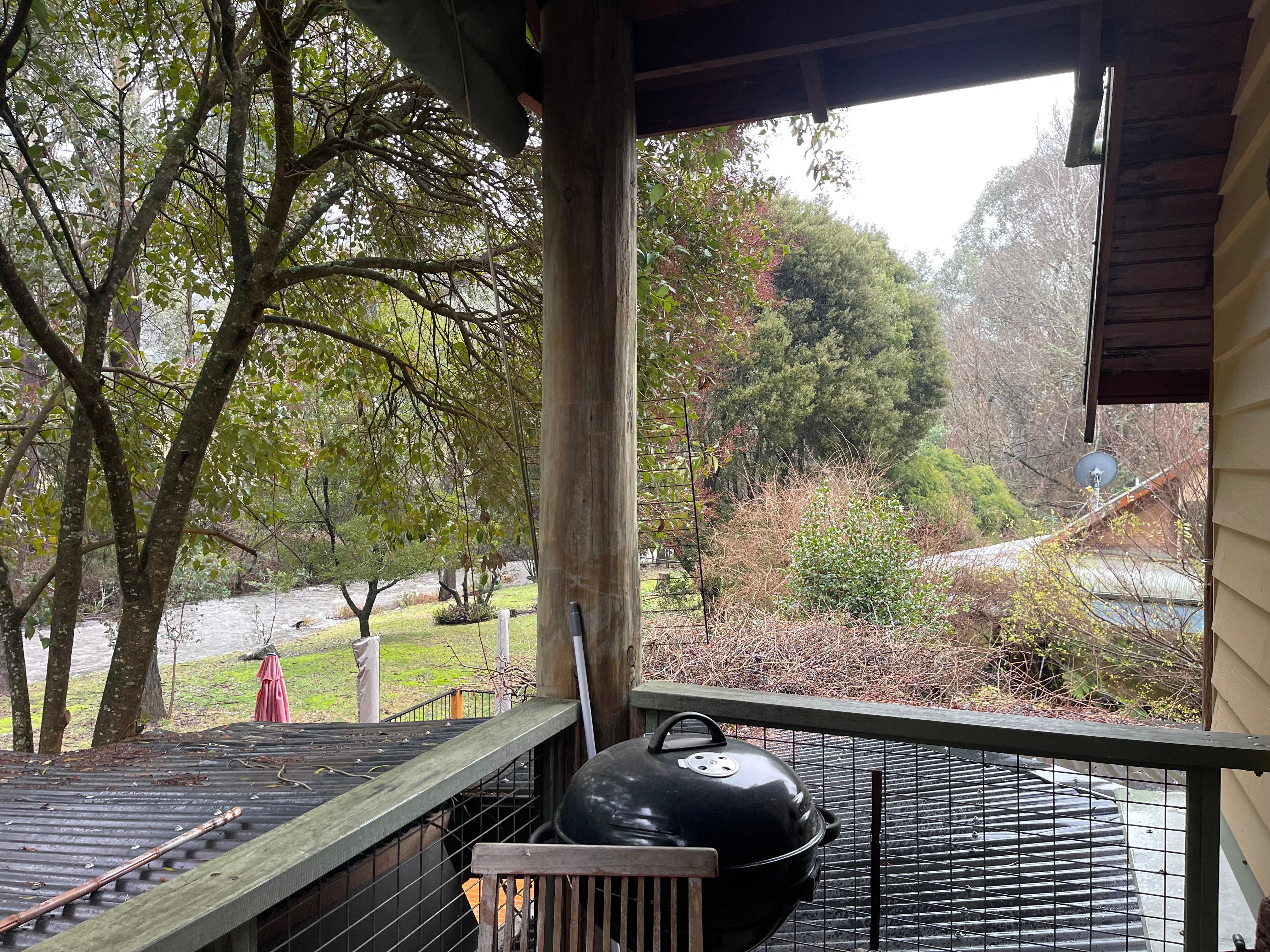 Photo doesn’t do it justice looking straight into the river. 