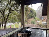 Photo doesn’t do it justice looking straight into the river.