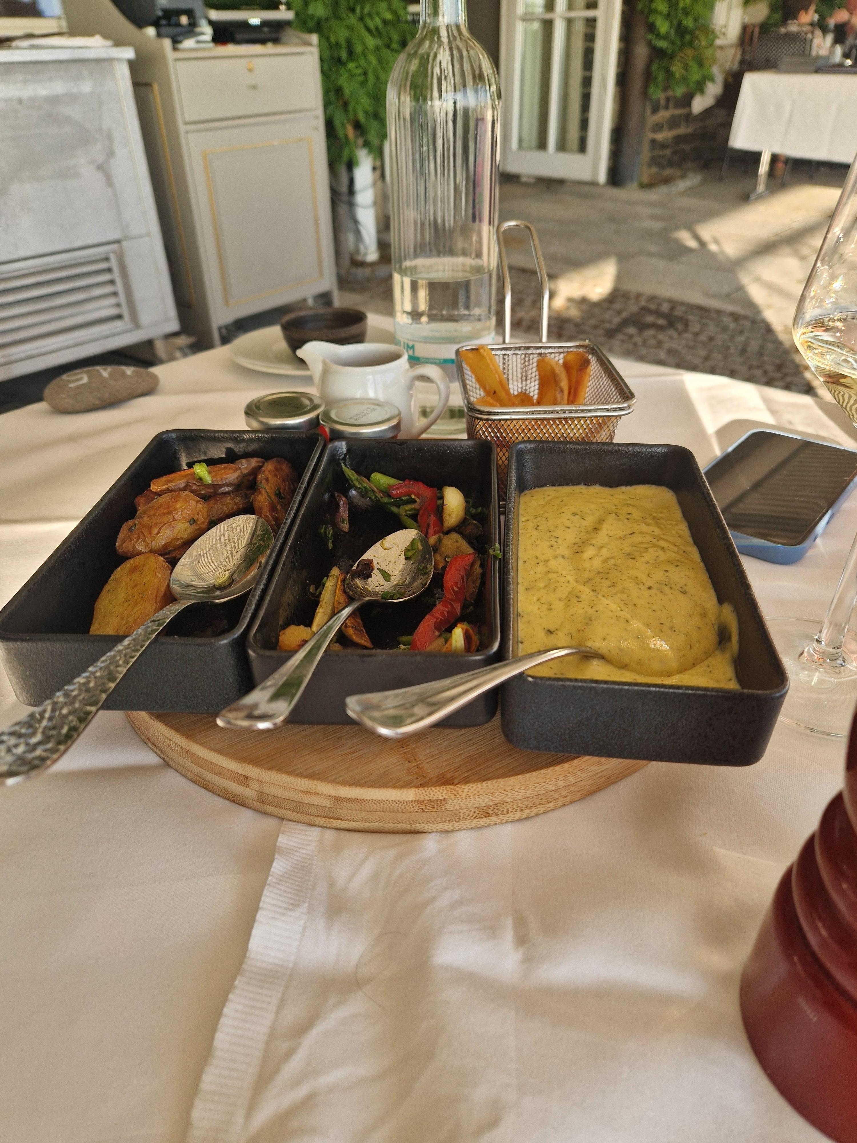 Abendessen im Restaurant Bill