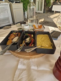 Abendessen im Restaurant Bill