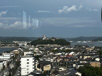 朝食レストランからの景色