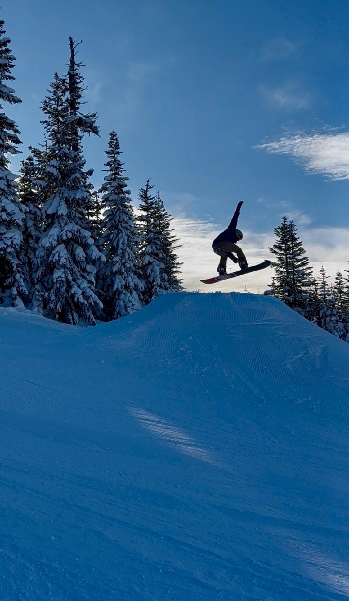 Our kids loving the slopes