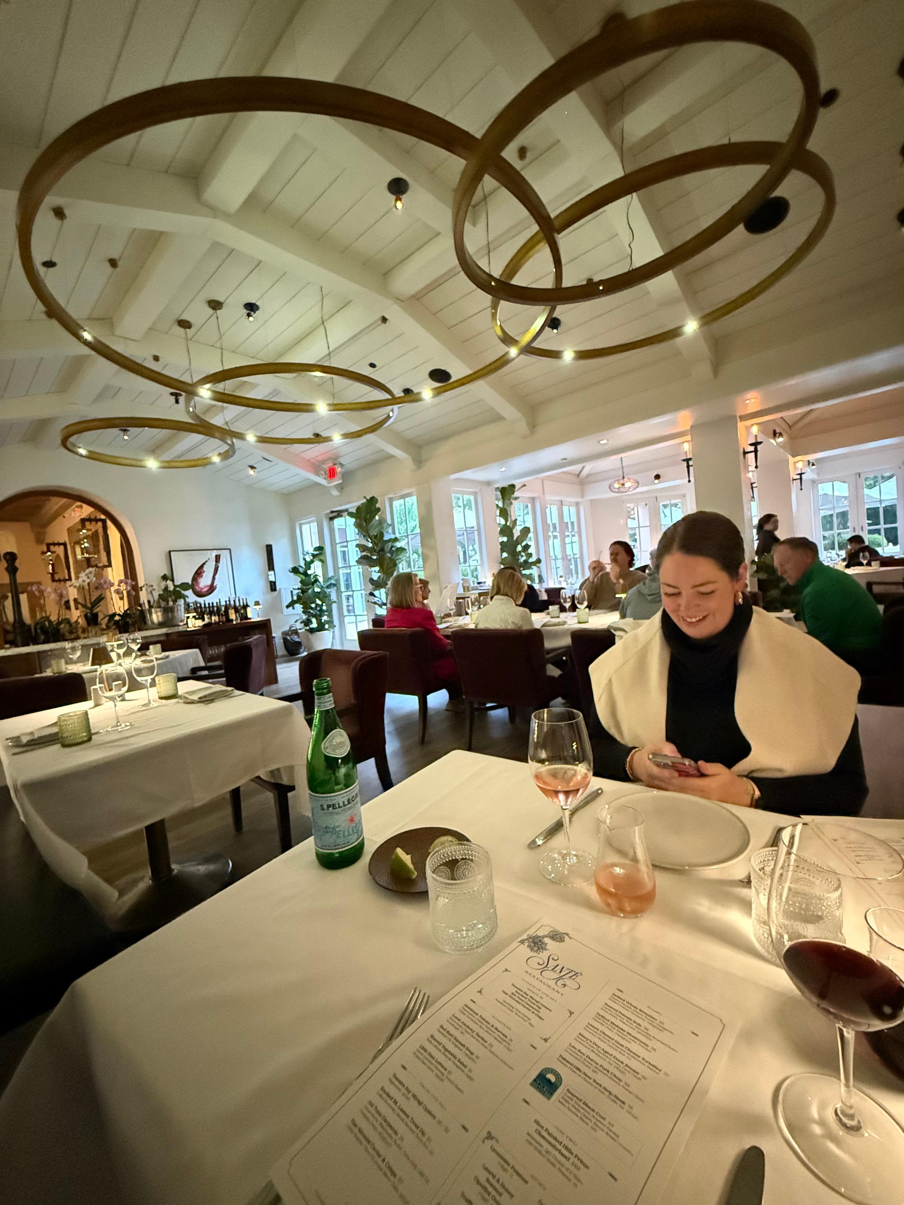 Dinner at Sante (delicious!)