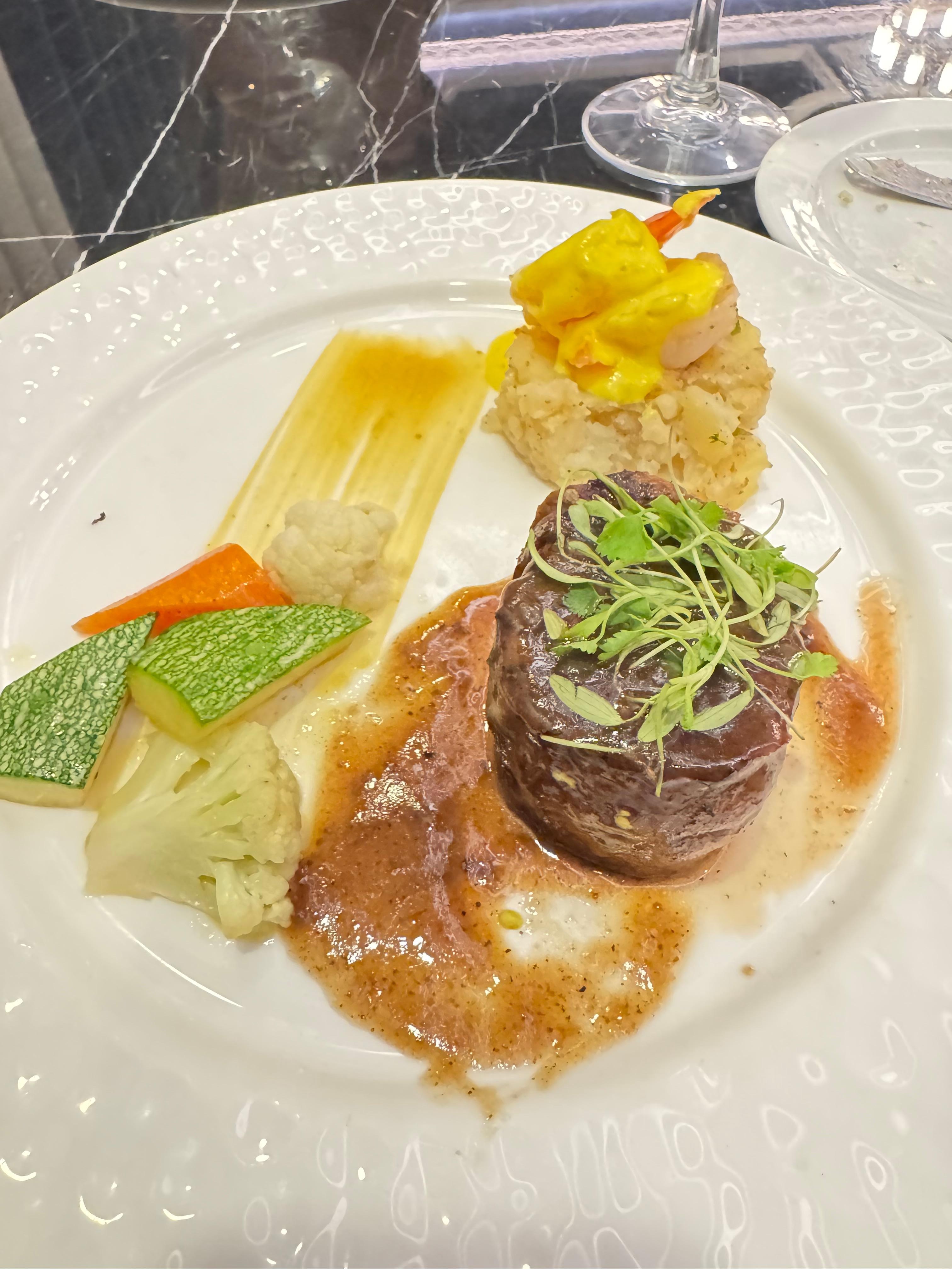 Dinner at Bordeaux  restaurant 