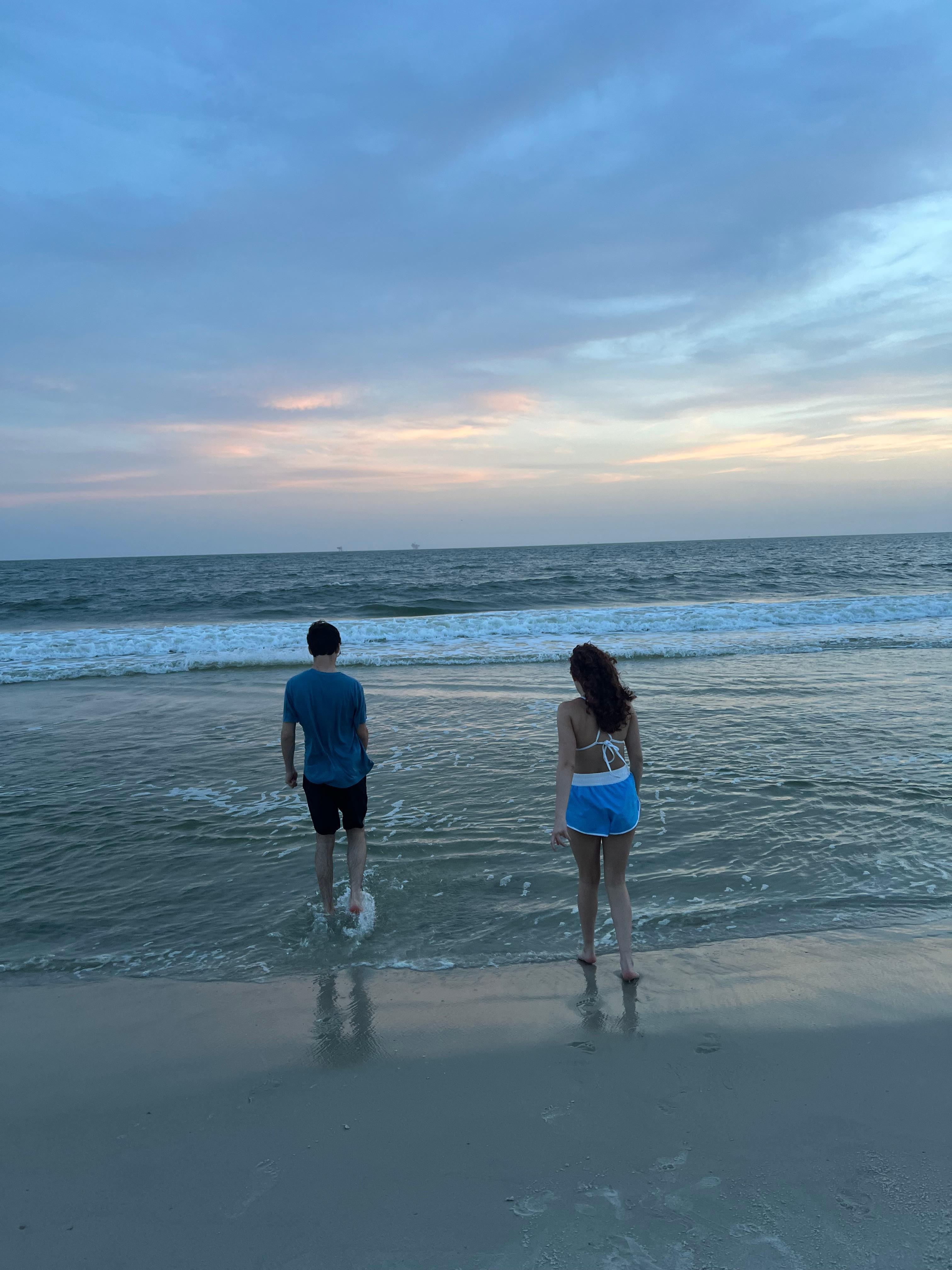 The beach you see from the room. 