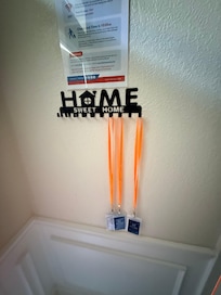 We were supposed to have amenities badges and only three were provided