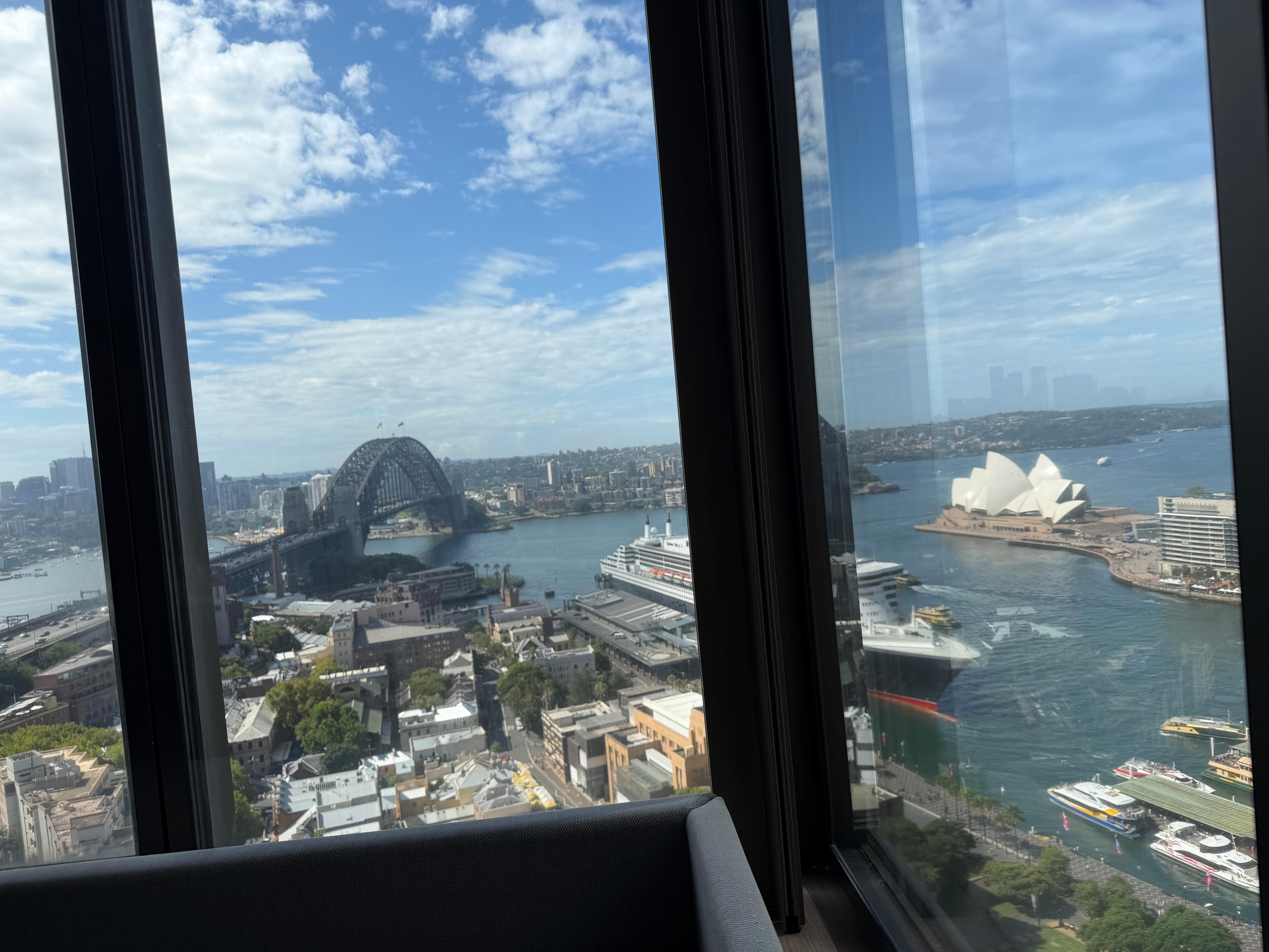 From the opera house to the bridge, a spectacular view