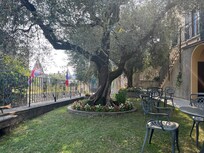 The terrace