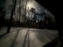 From the hot tub on a full moon night