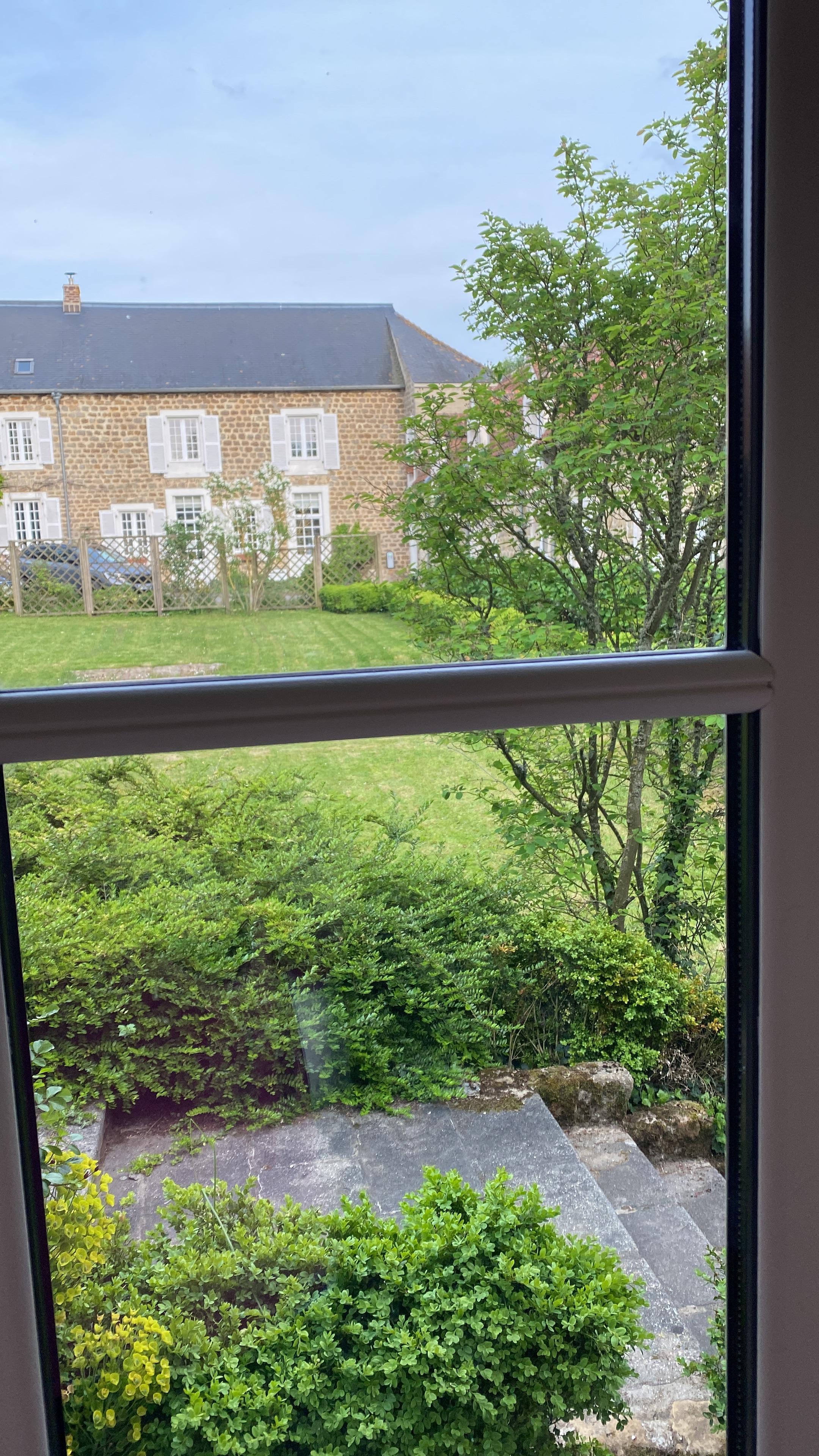 Vu d’une des chambres 