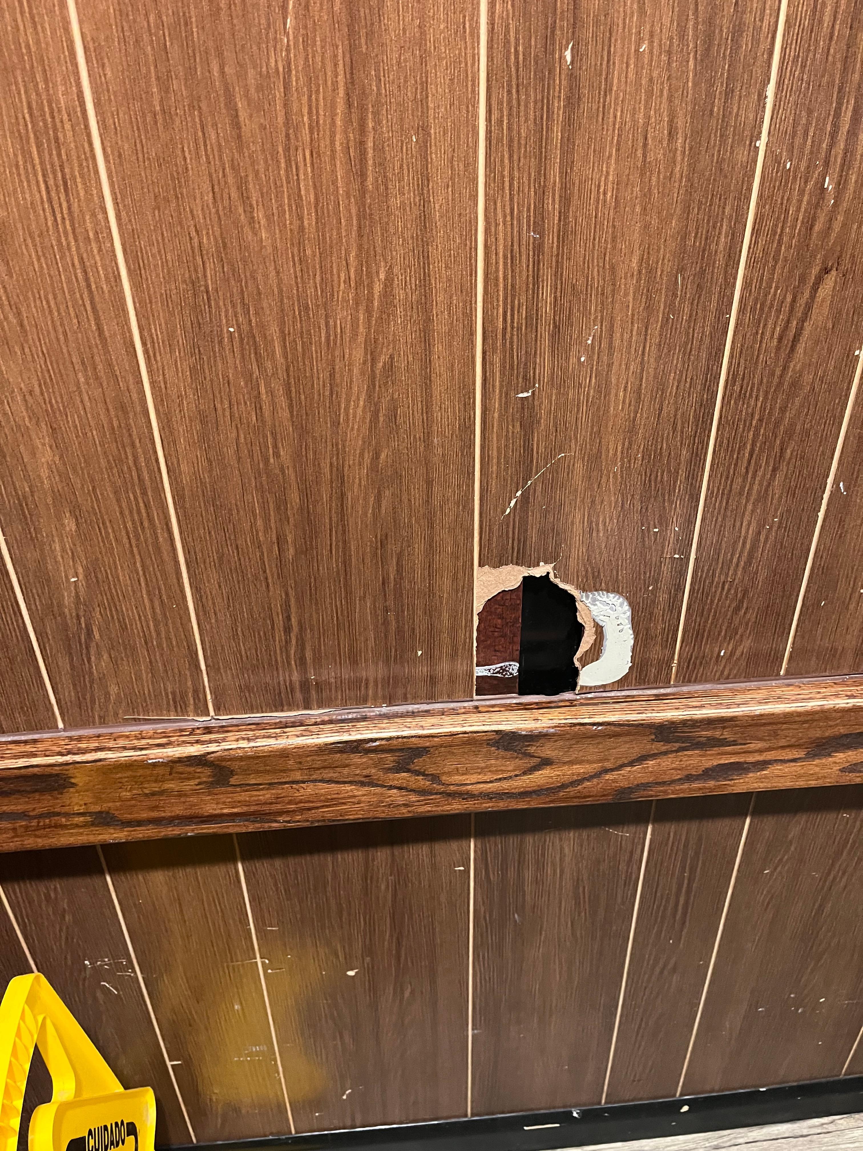 Holes in the walls
