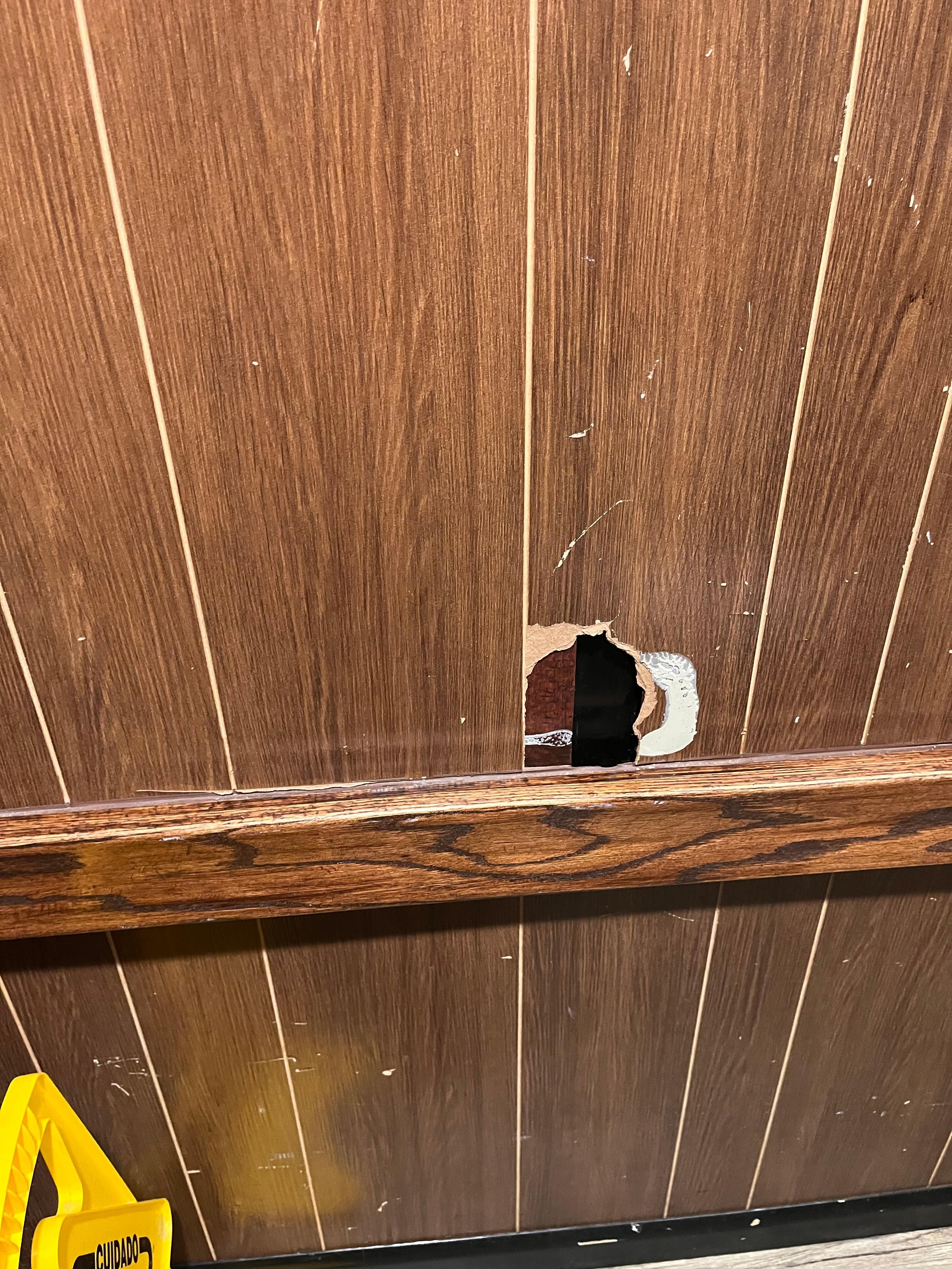 Holes in the walls