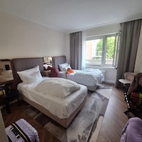 Zimmergröße völlig in Ordnung.