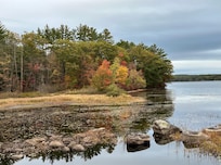View of Lake Wakewan just a 2 minute walk from the house.