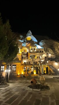 View from outside the hotel when I arrived