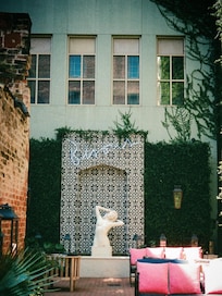 Outside terrace during the day