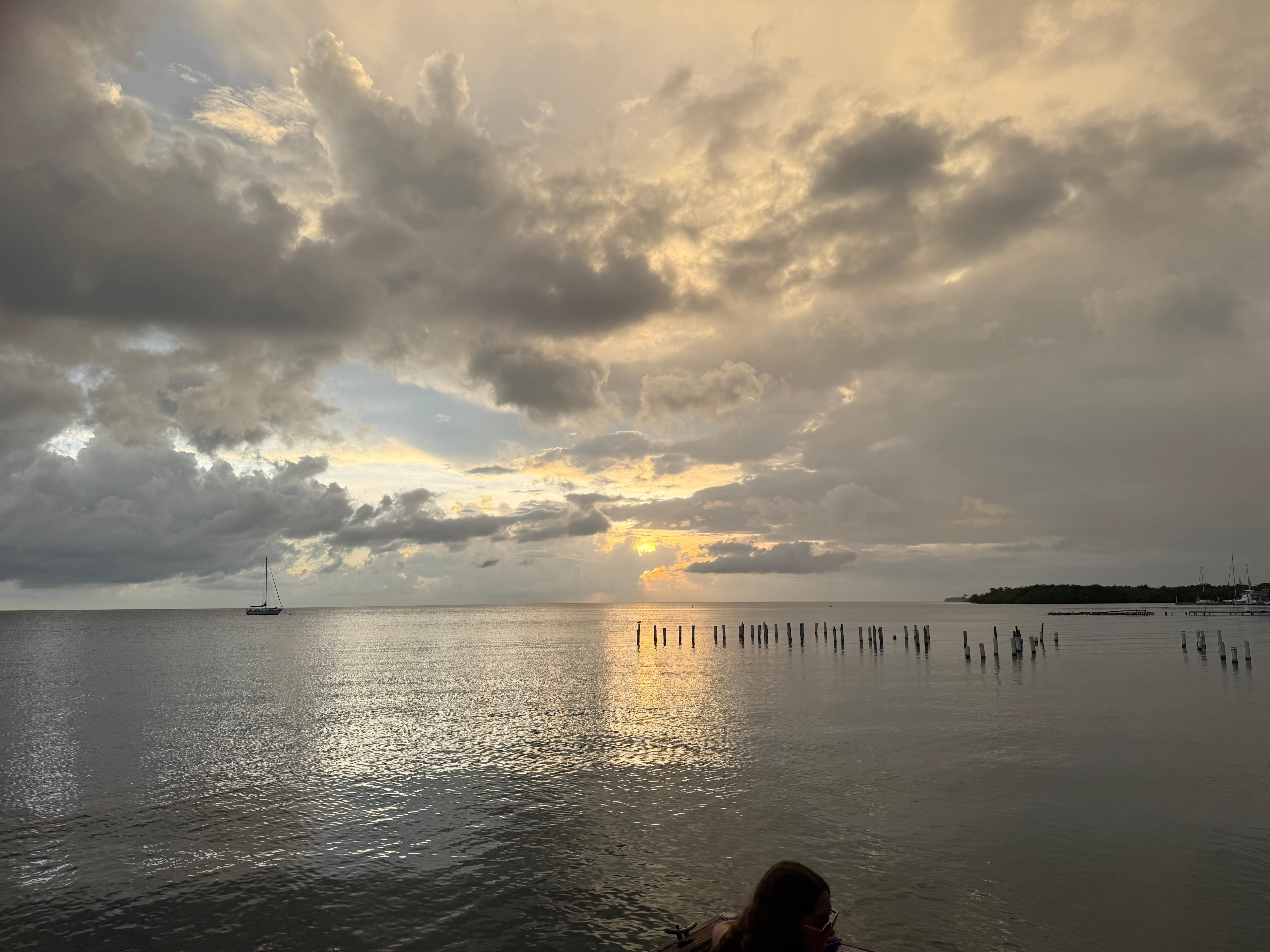 A beautiful sunset at the beach!