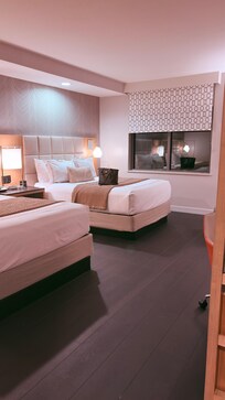 Room interior double beds