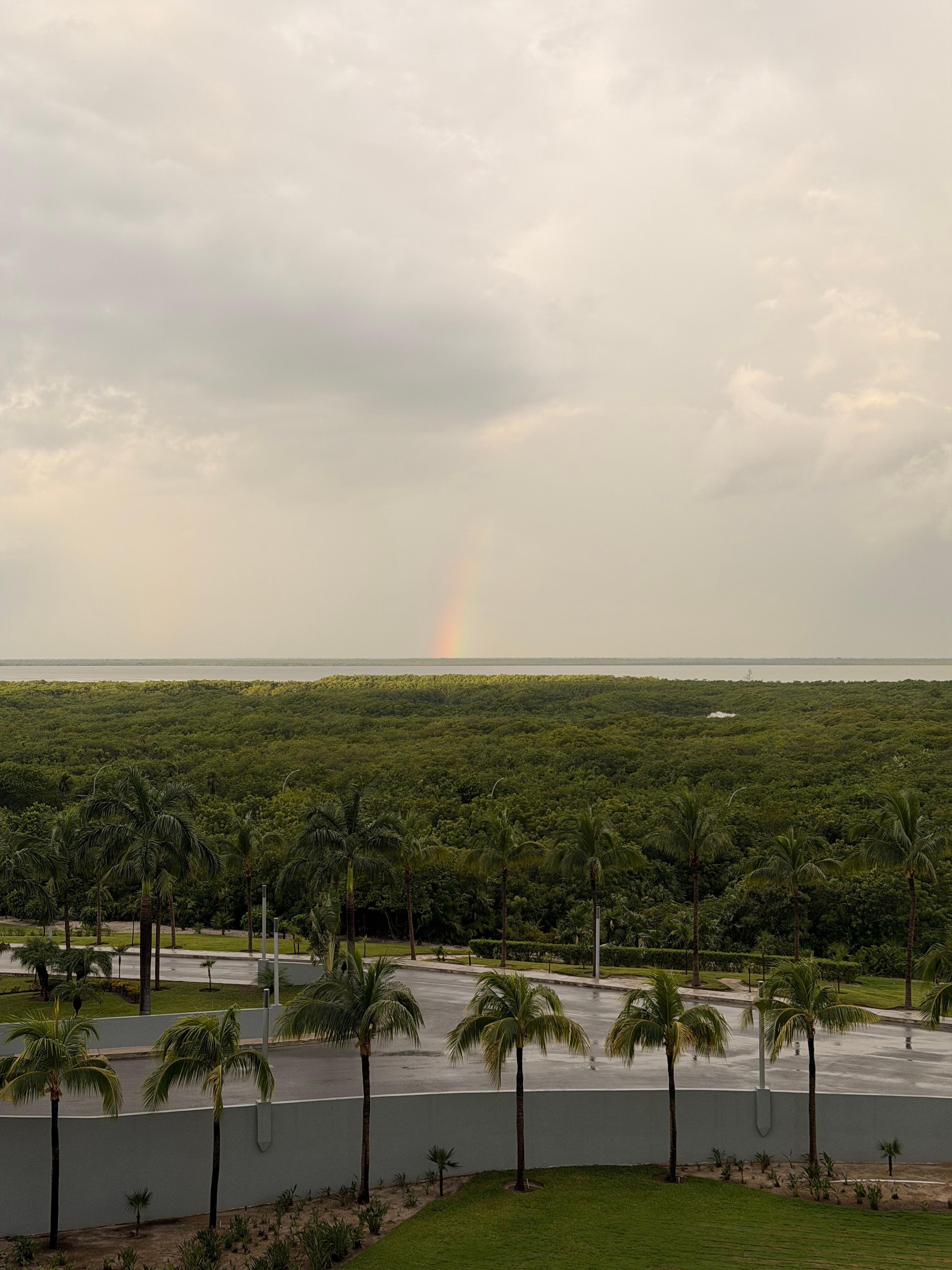 Backside of the hotel