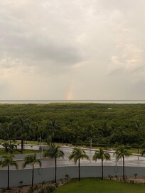 Backside of the hotel