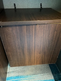 Part of the hotel room