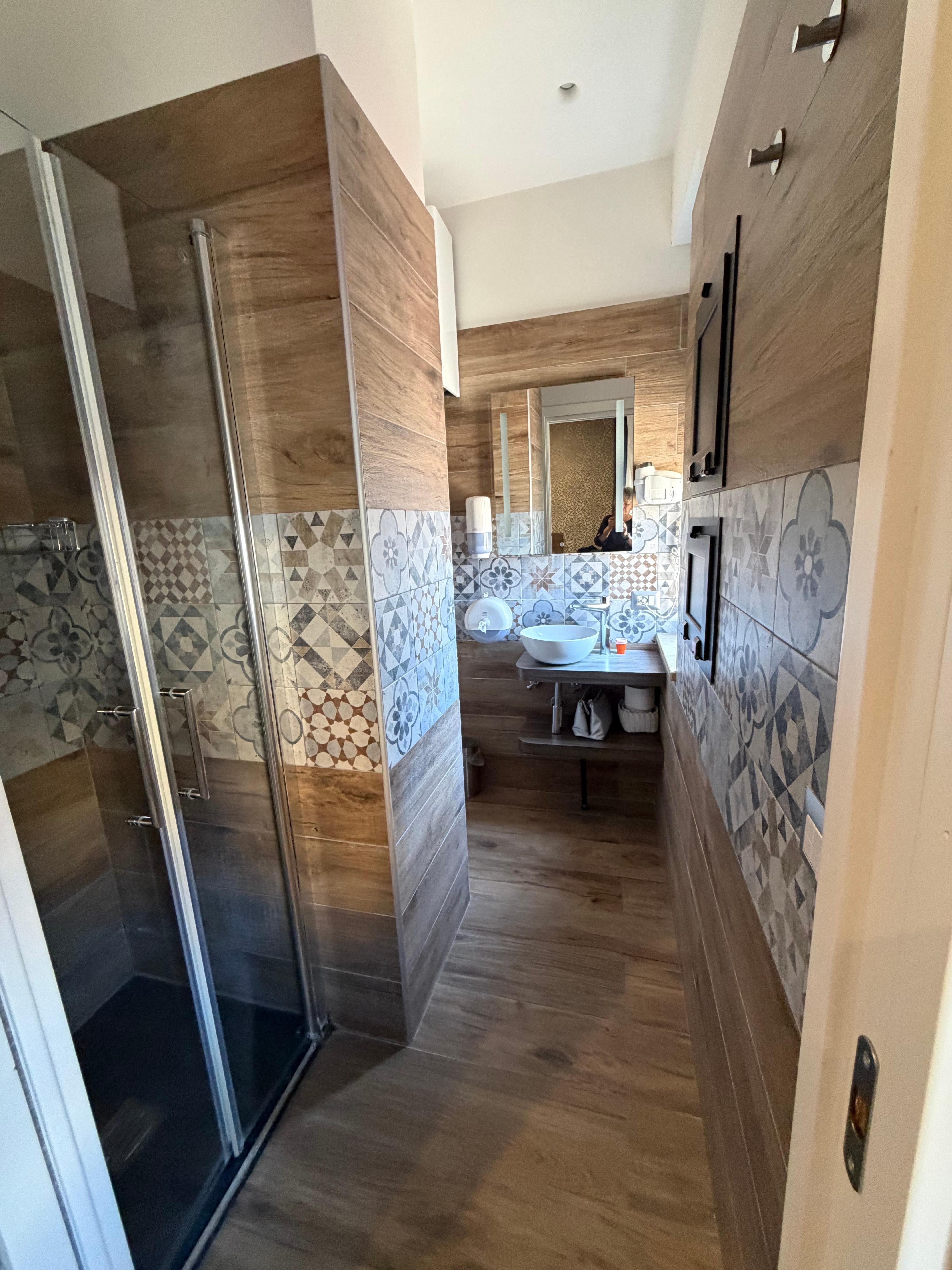 Bathroom was adequate 