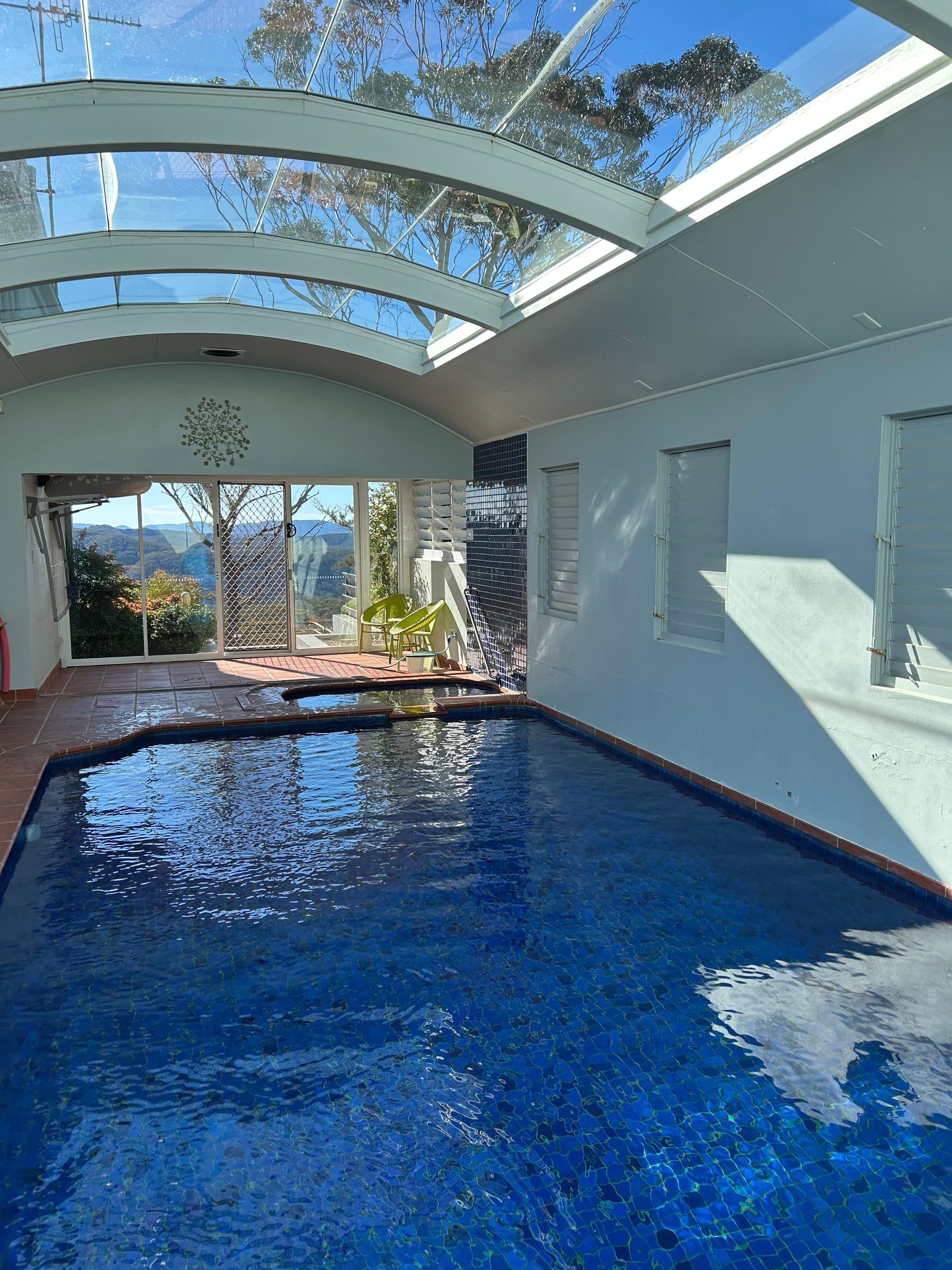 Love if! Great place to unwind. Perfect water temperature.