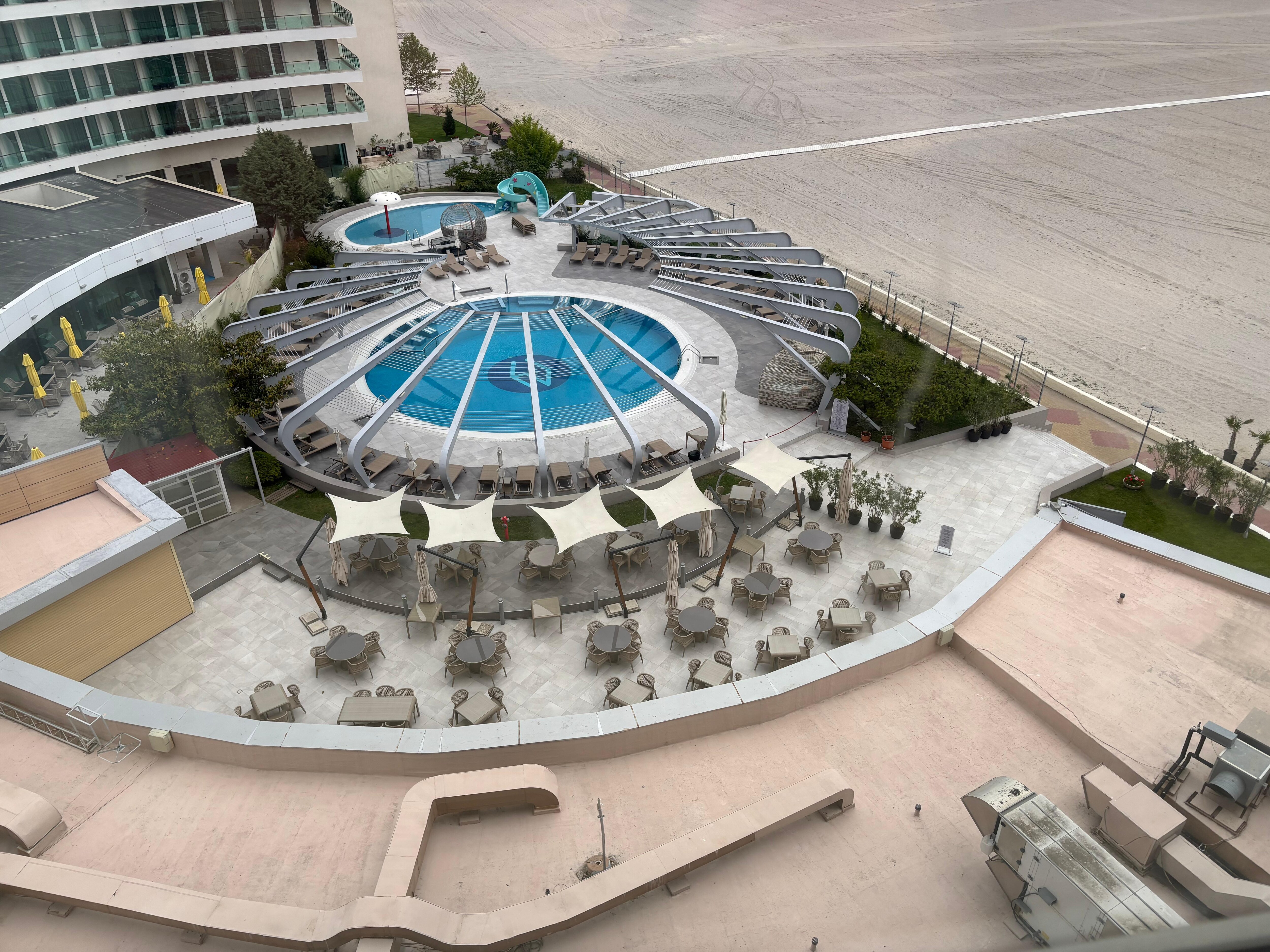 Pool area