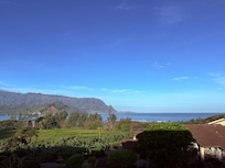 Morning view from the condo’s lanai