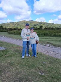 Top trail at Grayson Highlands State Park.