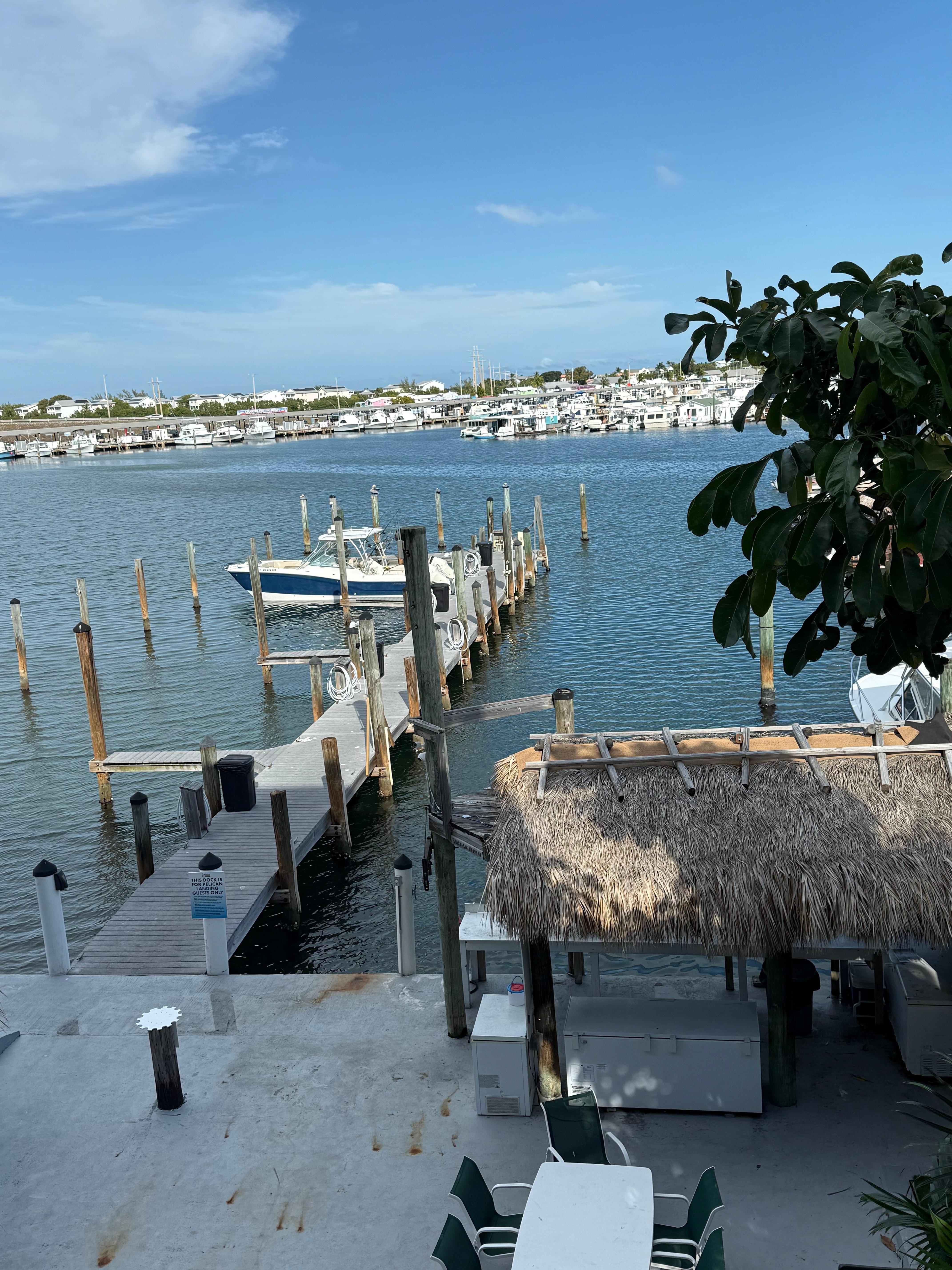 View from our balcony