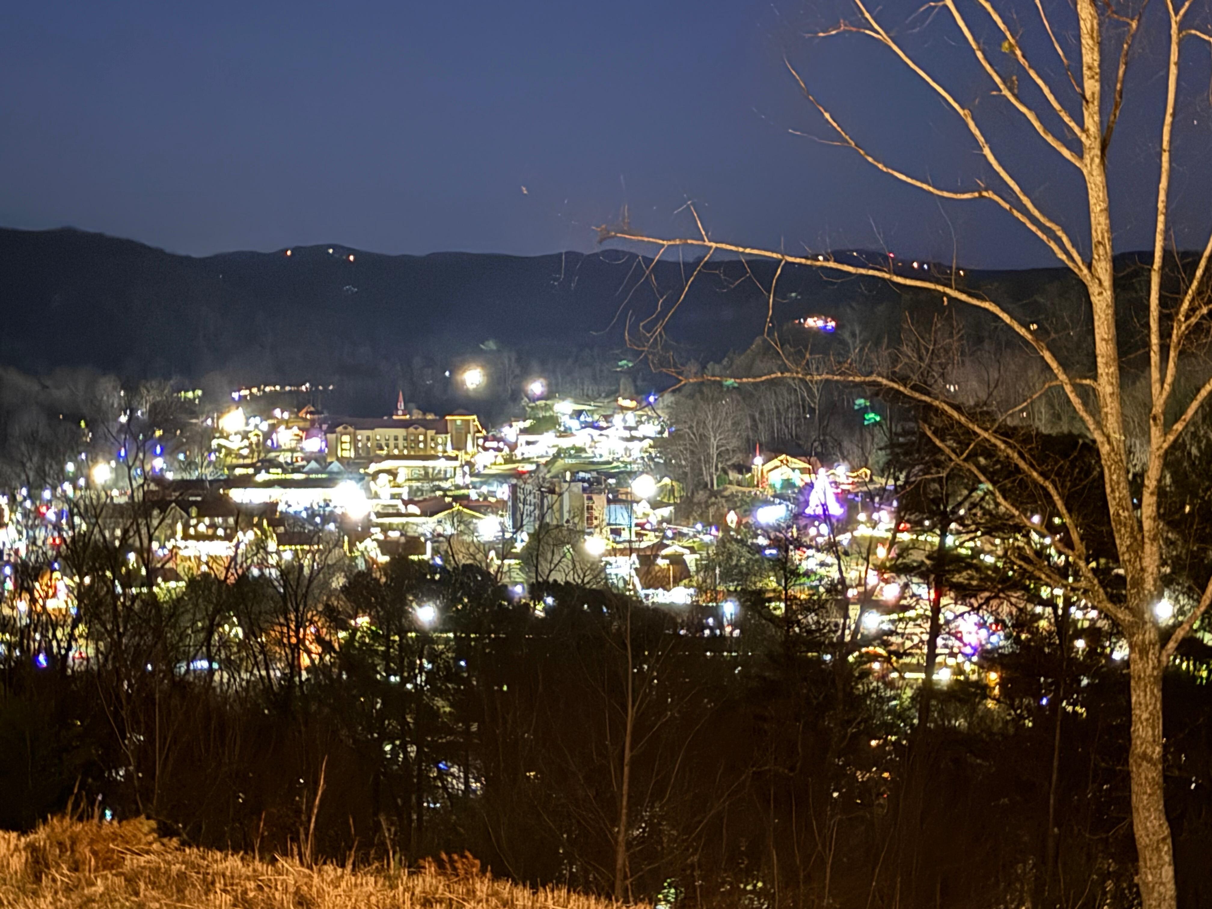 The view overlooking Helen