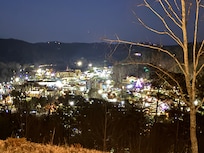 The view overlooking Helen