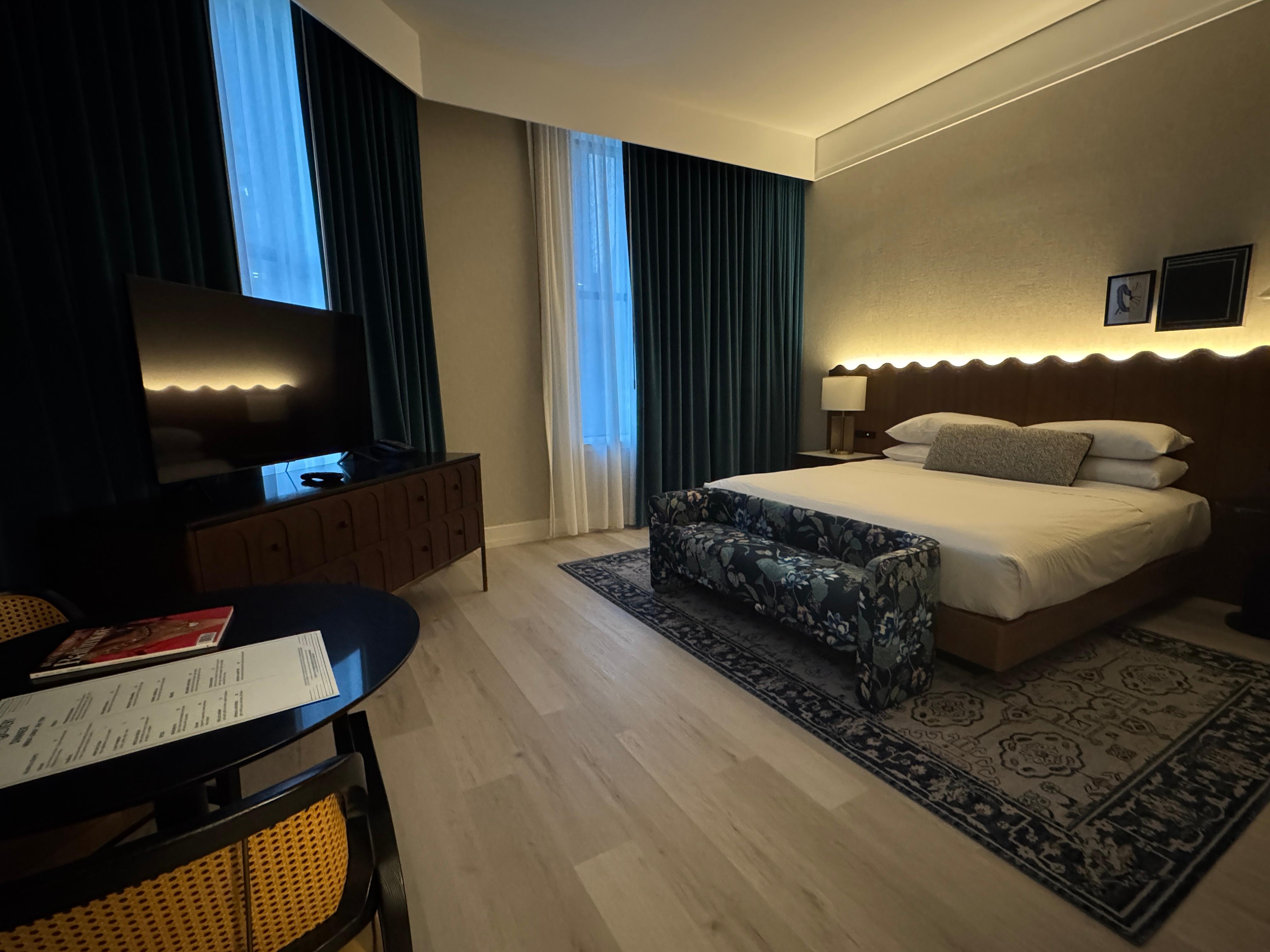 nice sized sleep/rest area