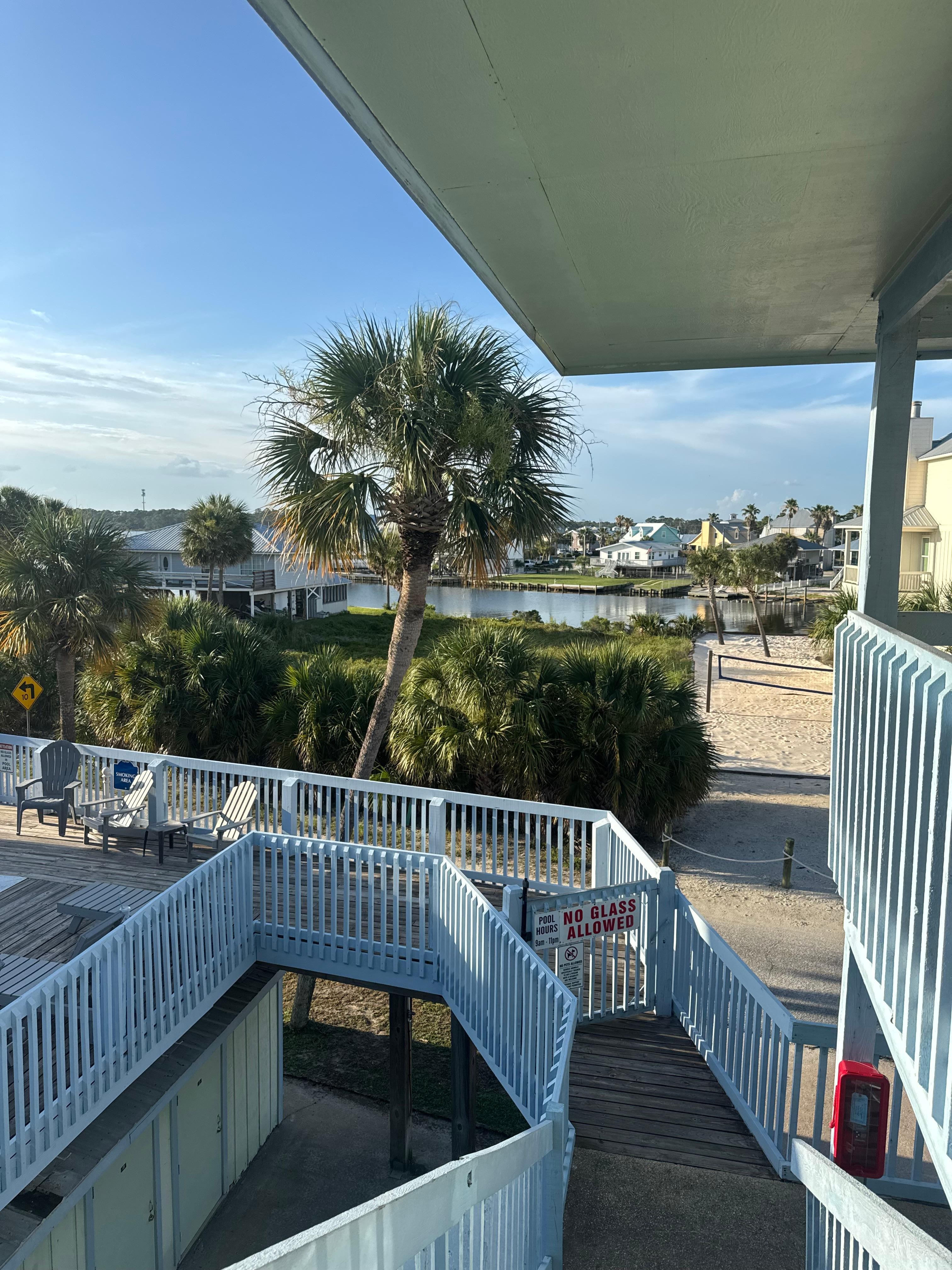 This was right outside our door! 