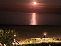 Pleine lune vue de ka terrasse