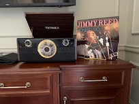 Record player in our room