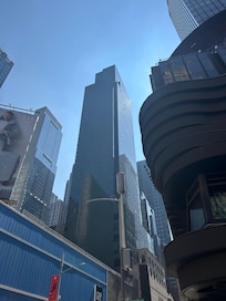 View of Millennium Hotel from Times Square