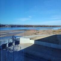 River view from 2nd floor window.