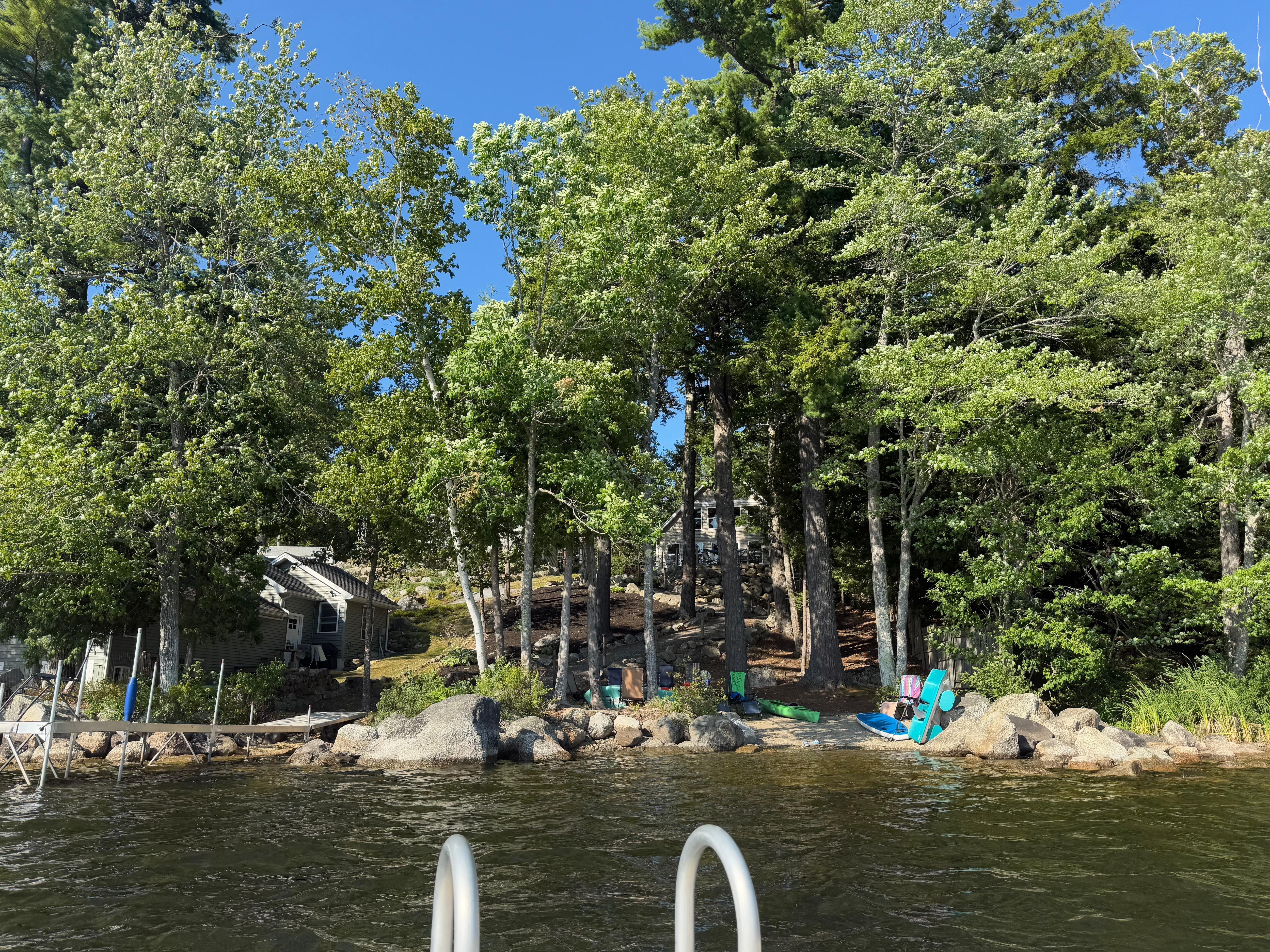 The lake front area is perfect for all ages! 