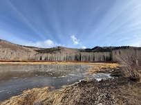 Willow lake on November 29.