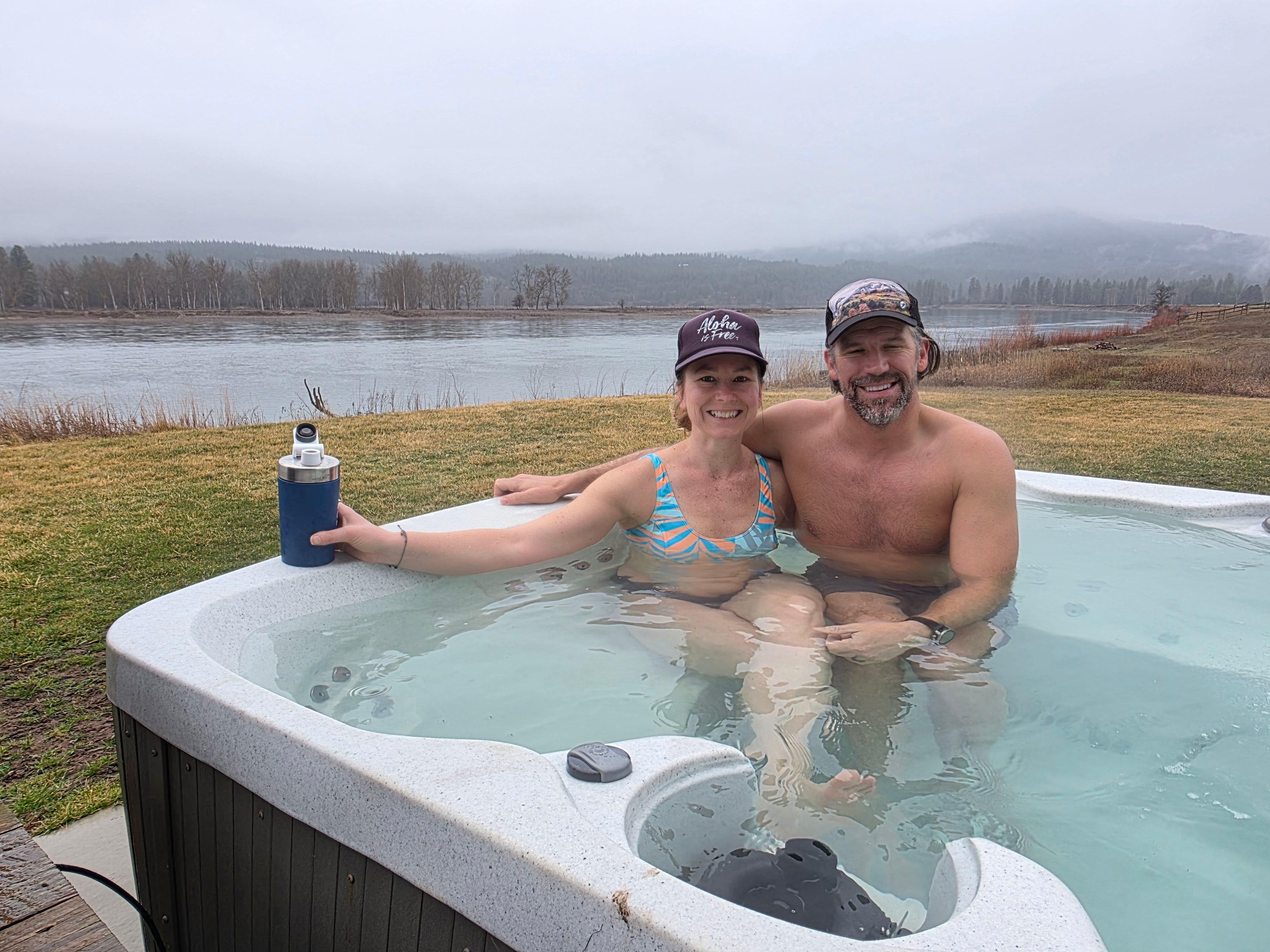 we had 2 families of 4 and had plenty of room and plenty SPACE at the same time.  