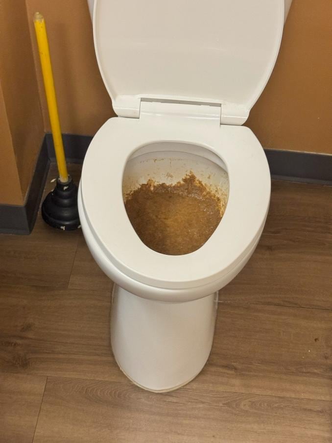 In the bathroom when I checked in. 